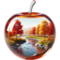 Autumn in an Apple Heat Transfer
