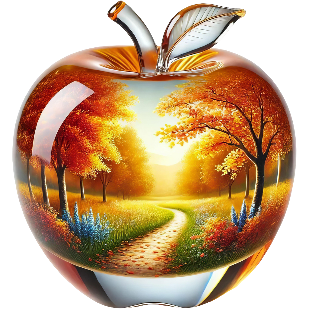 Autumn in an Apple Heat Transfer