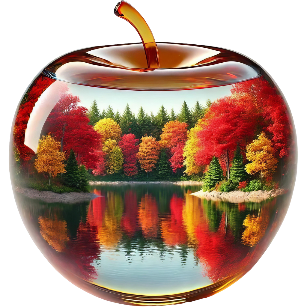 Autumn in an Apple Heat Transfer