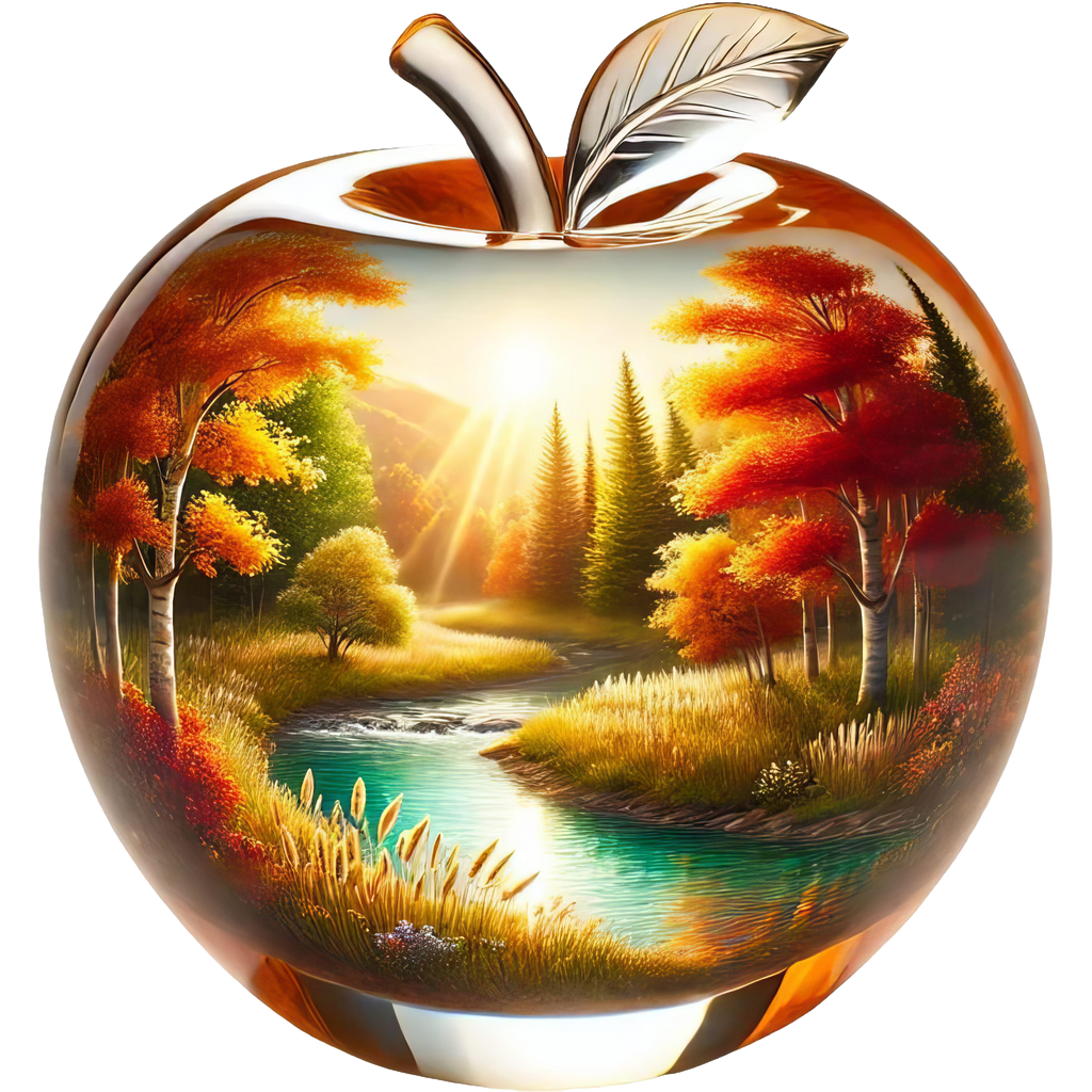 Autumn in an Apple Heat Transfer