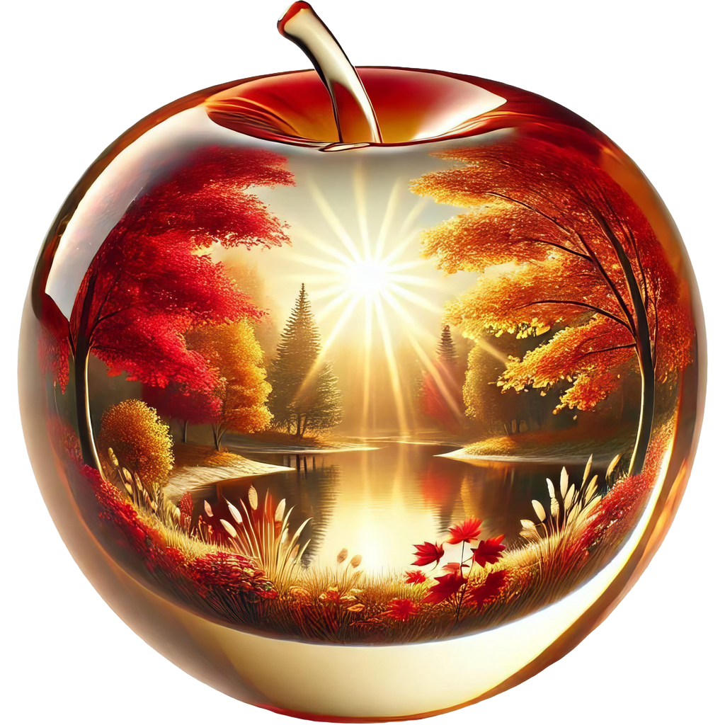 Autumn in an Apple Heat Transfer