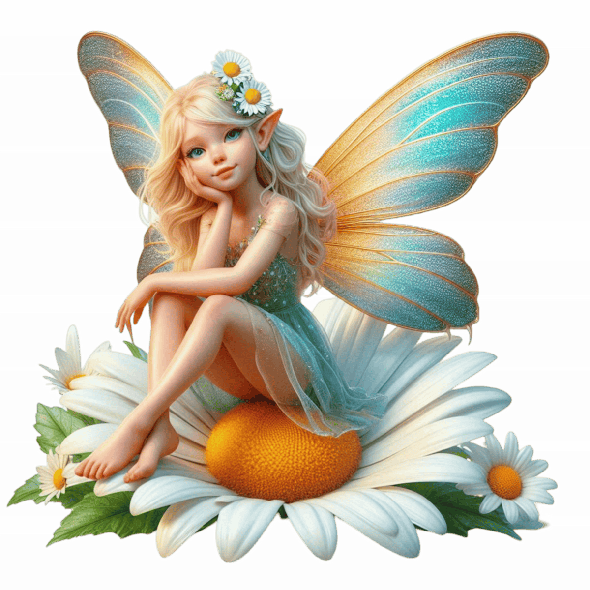Floral Fairies Heat Transfer