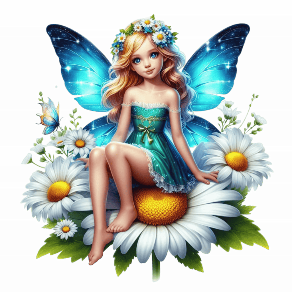 Floral Fairies Heat Transfer