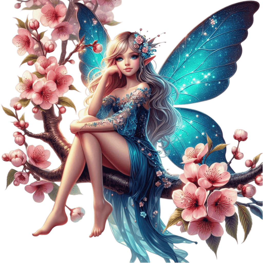 Floral Fairies Heat Transfer