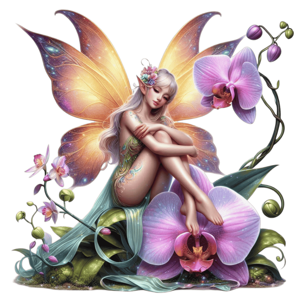 Floral Fairies Heat Transfer