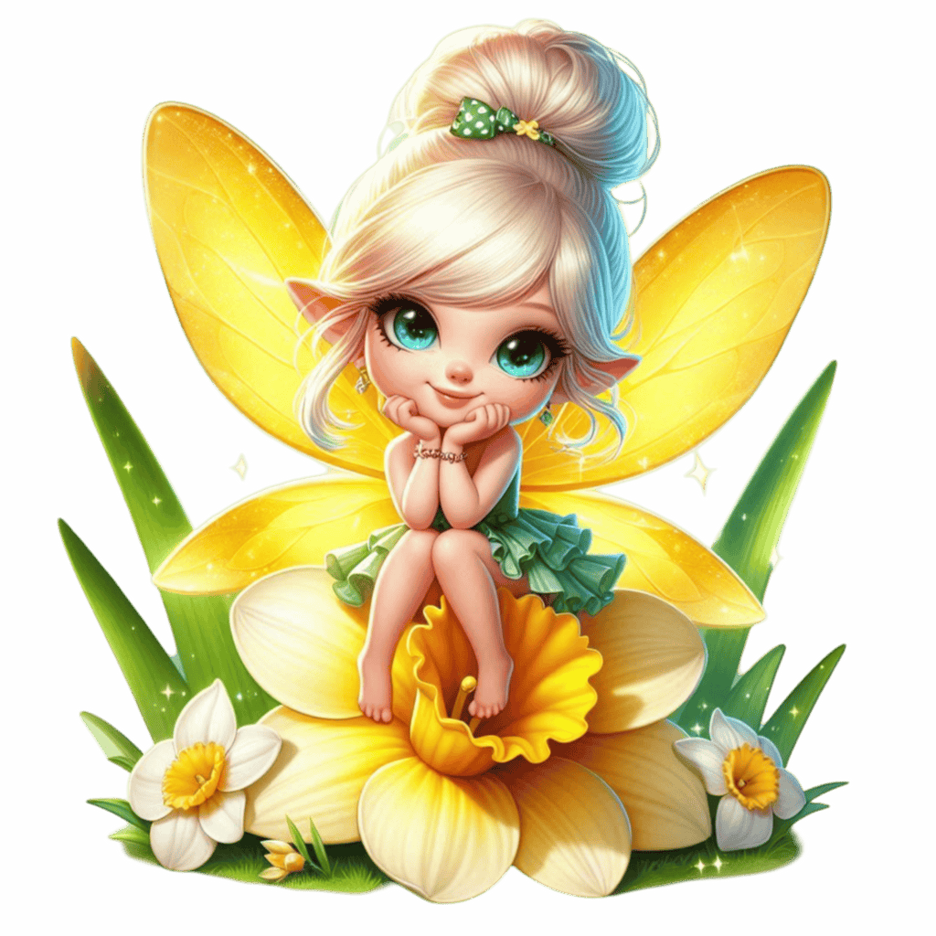 Floral Fairies Heat Transfer
