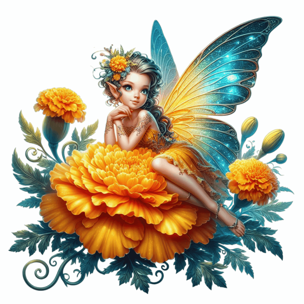 Floral Fairies Heat Transfer