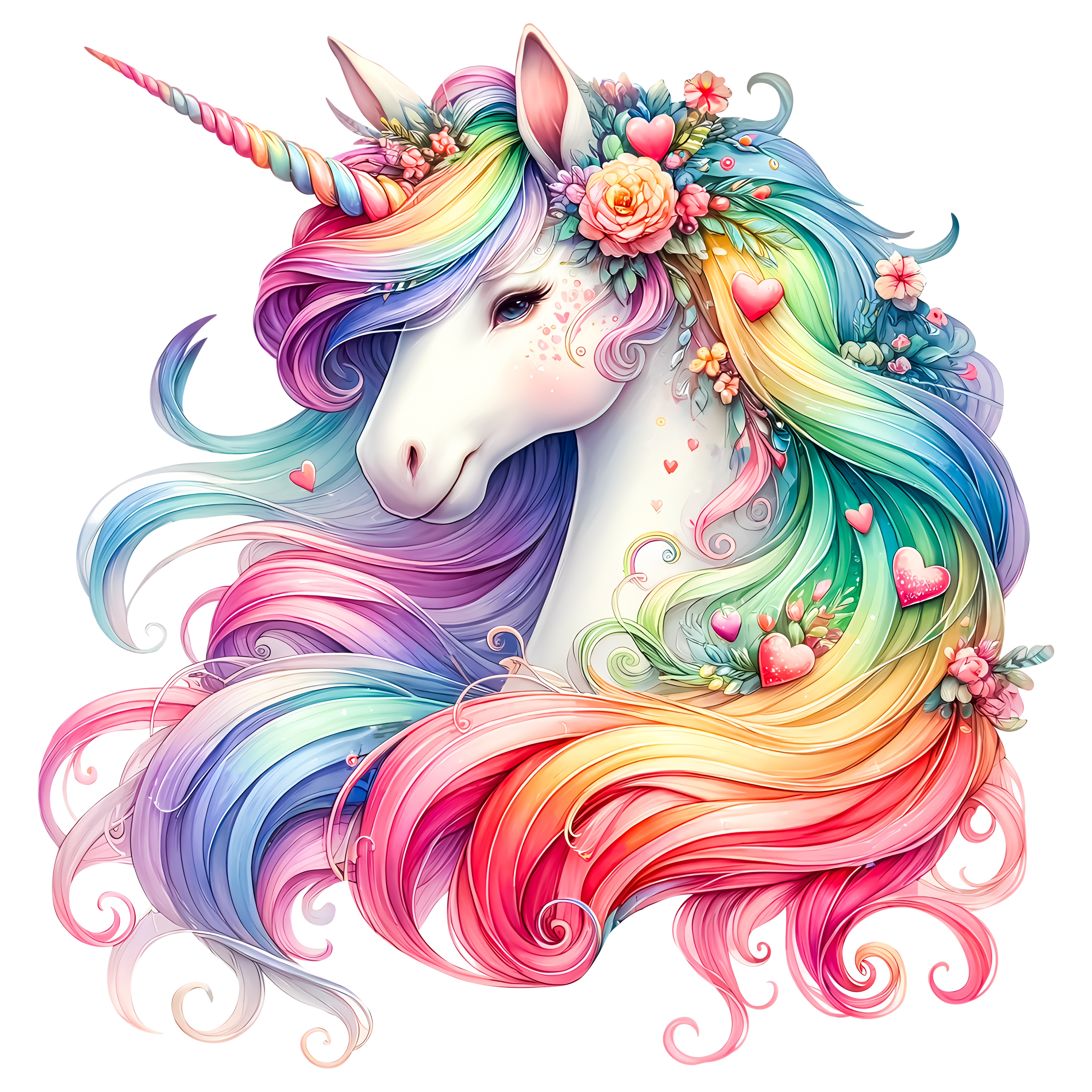Unicorns and Hearts Heat Transfer