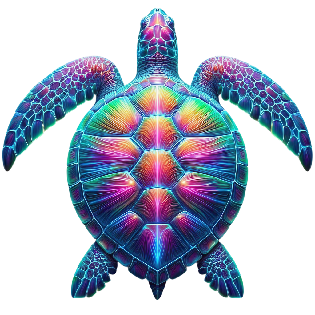 10 Turtles Graphic T-shirt S-5X