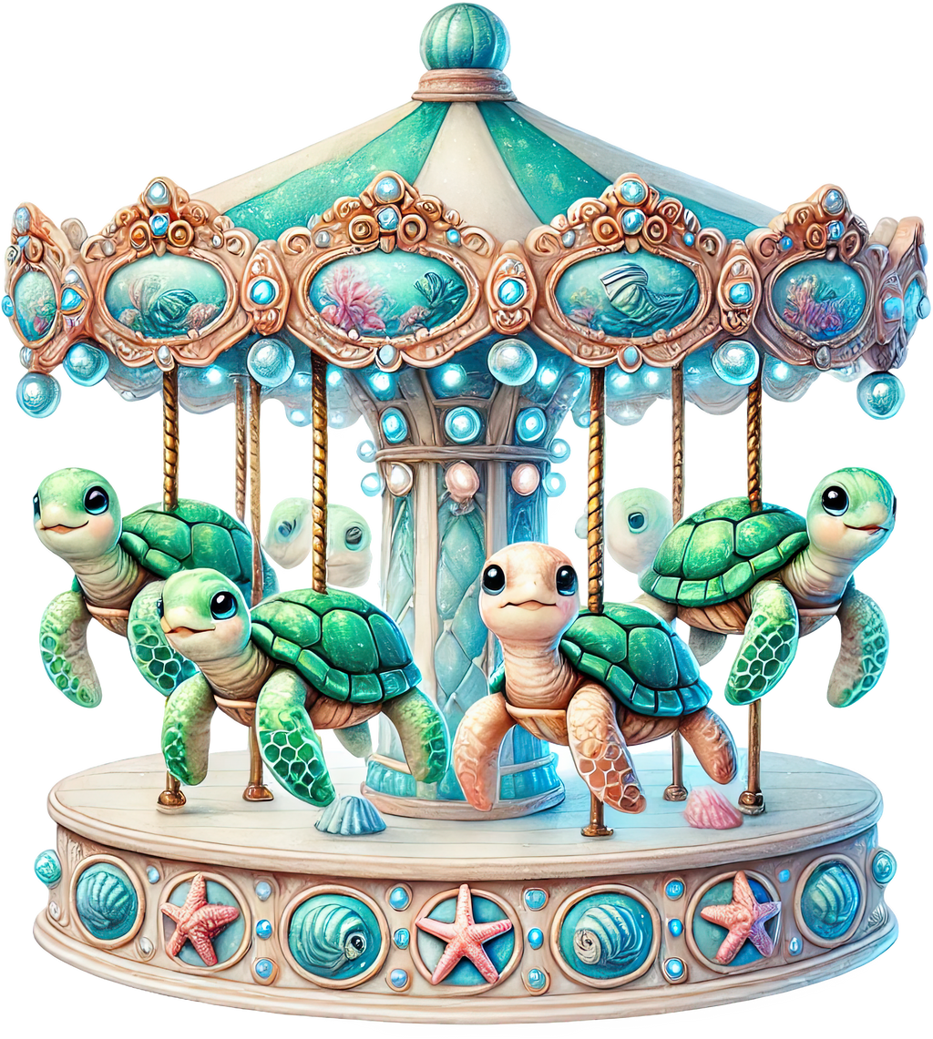 Animal Carousels Heat Transfer
