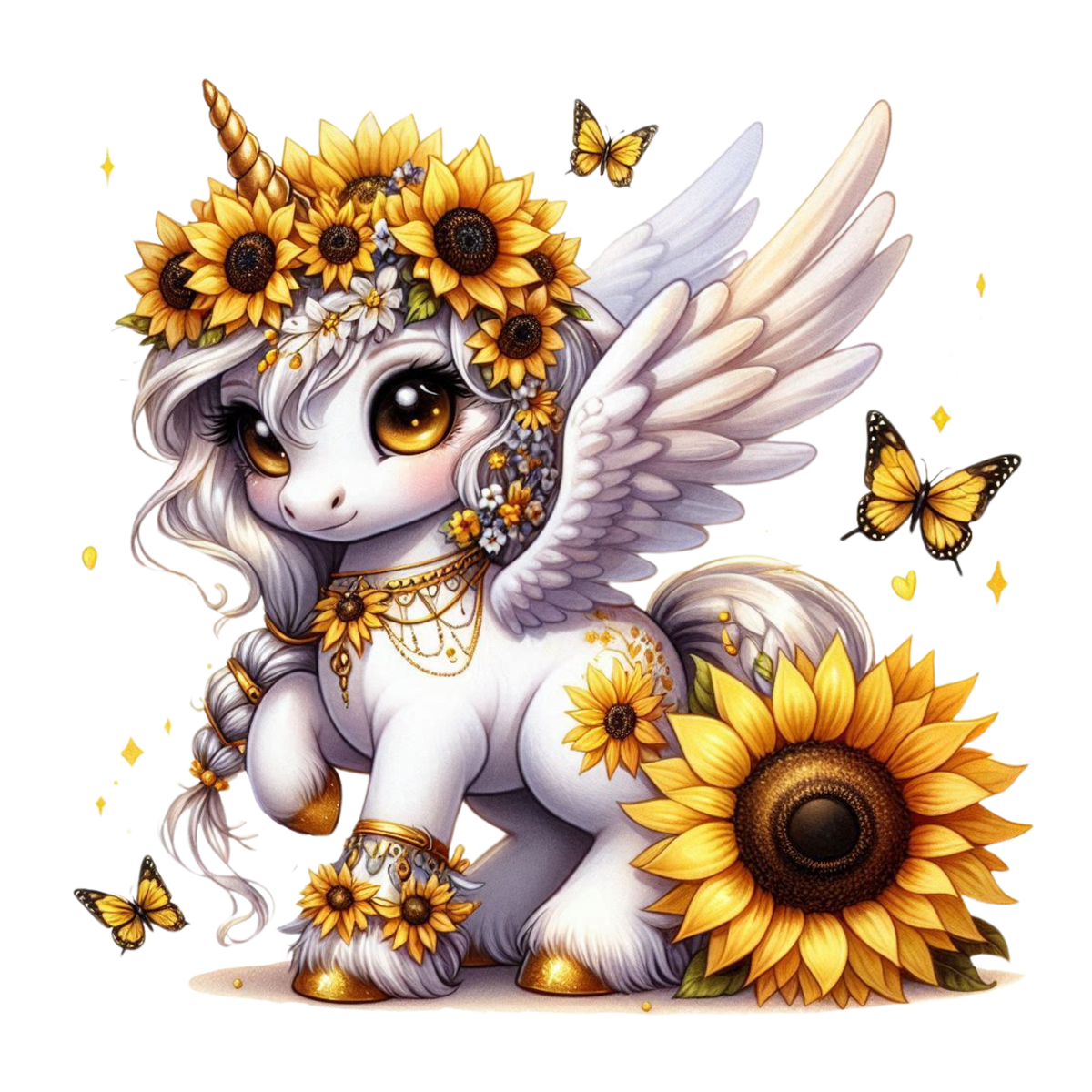 Unicorns and Sunflowers Heat Transfer
