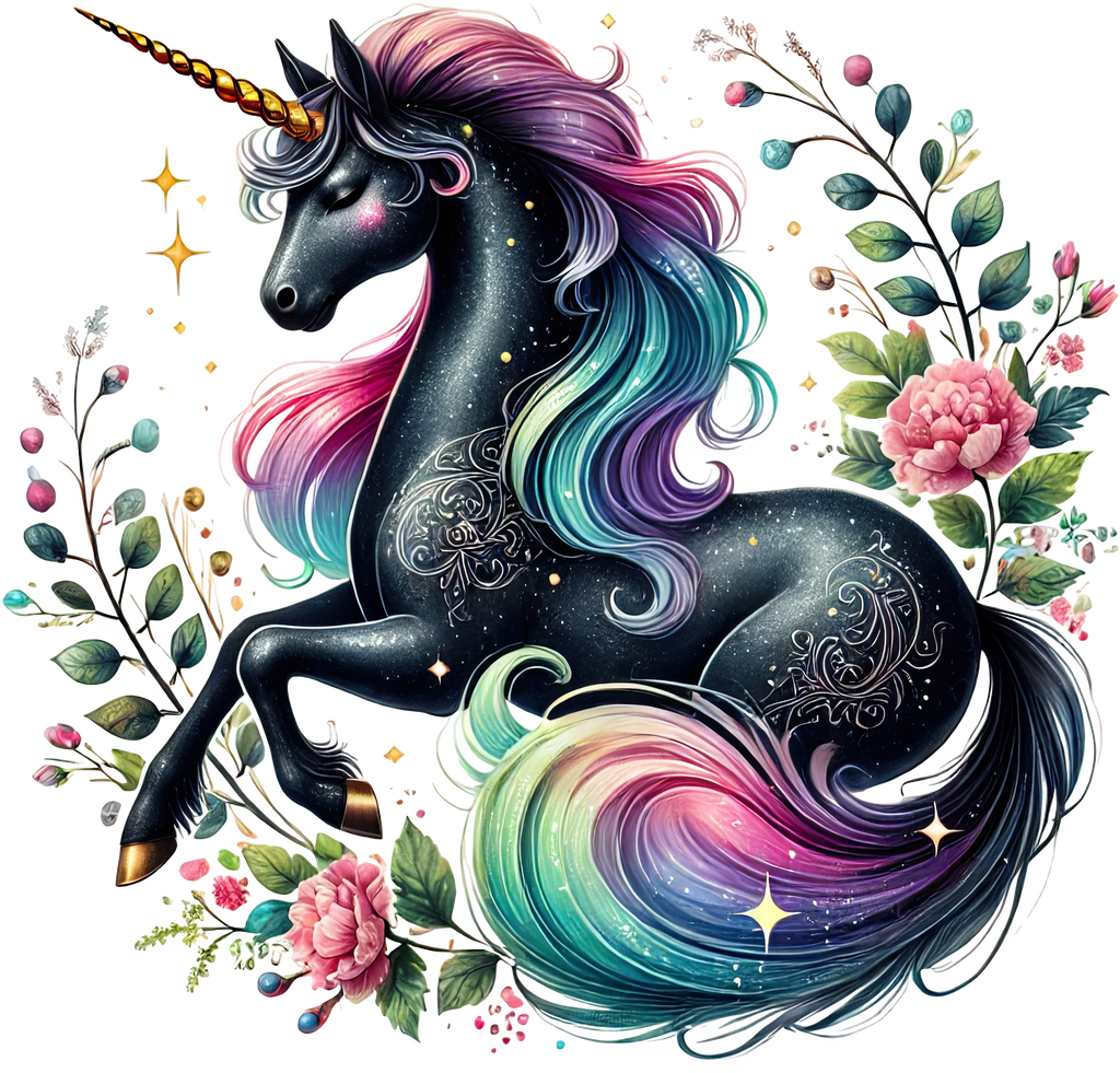 Black Unicorns Heat Transfer