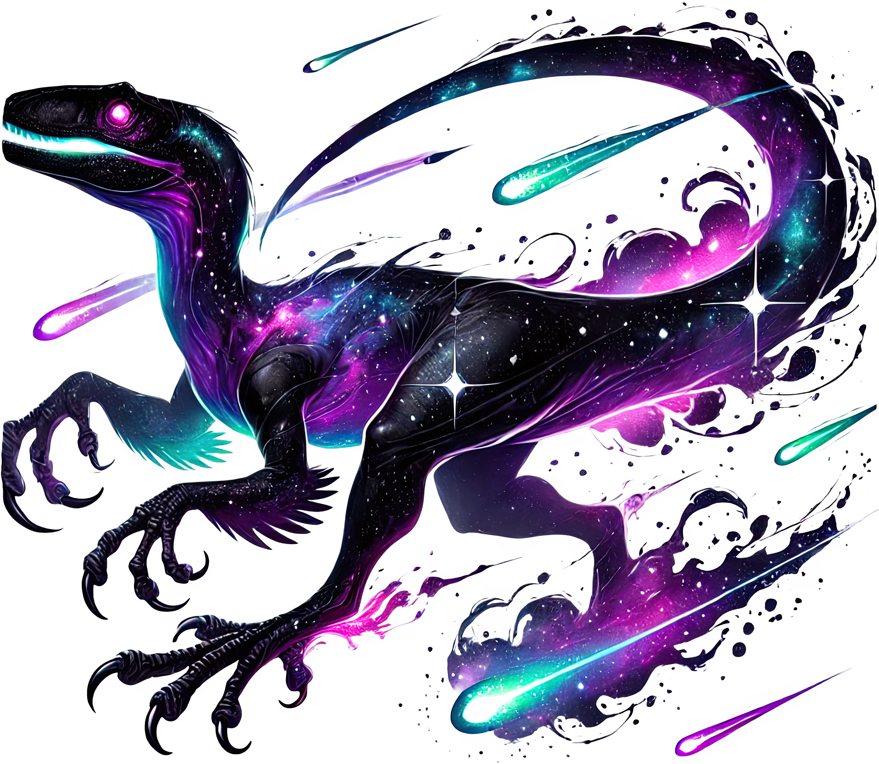 Cosmic Dinosaurs Heat Transfer