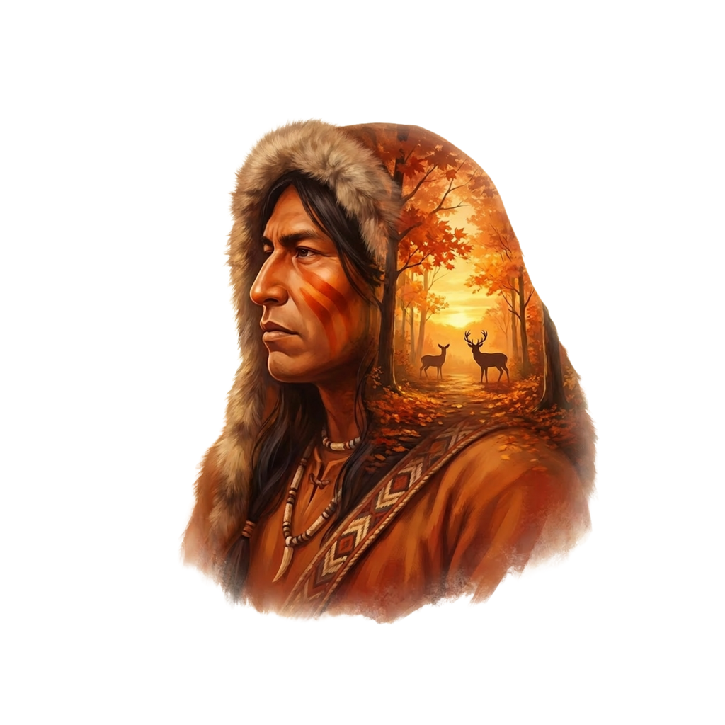 Native Americans Graphic T-shirt S-5X