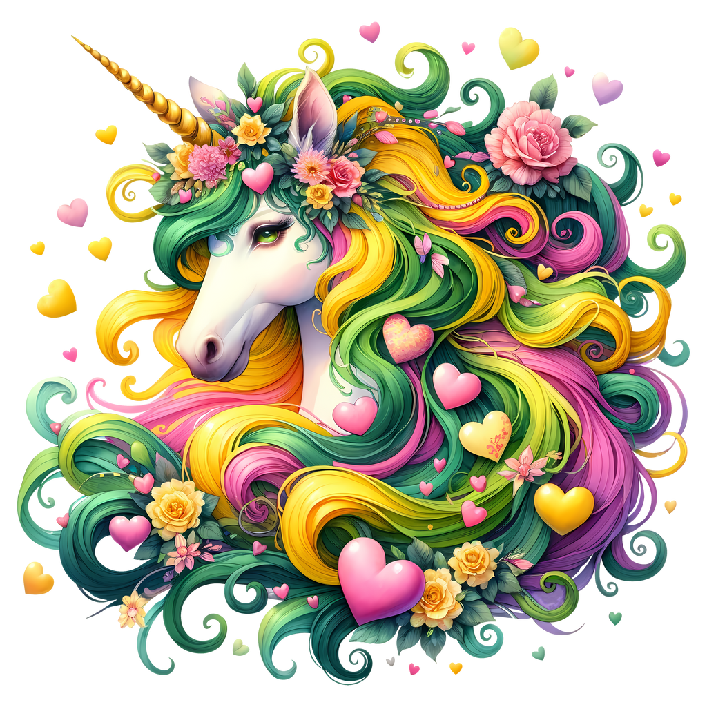 Unicorns and Hearts Heat Transfer