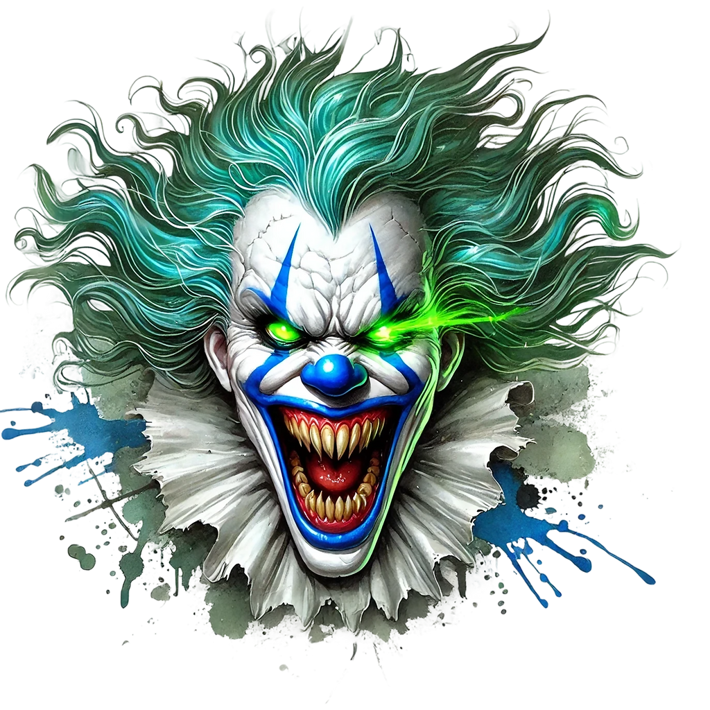 Psycho Clowns Heat Transfer