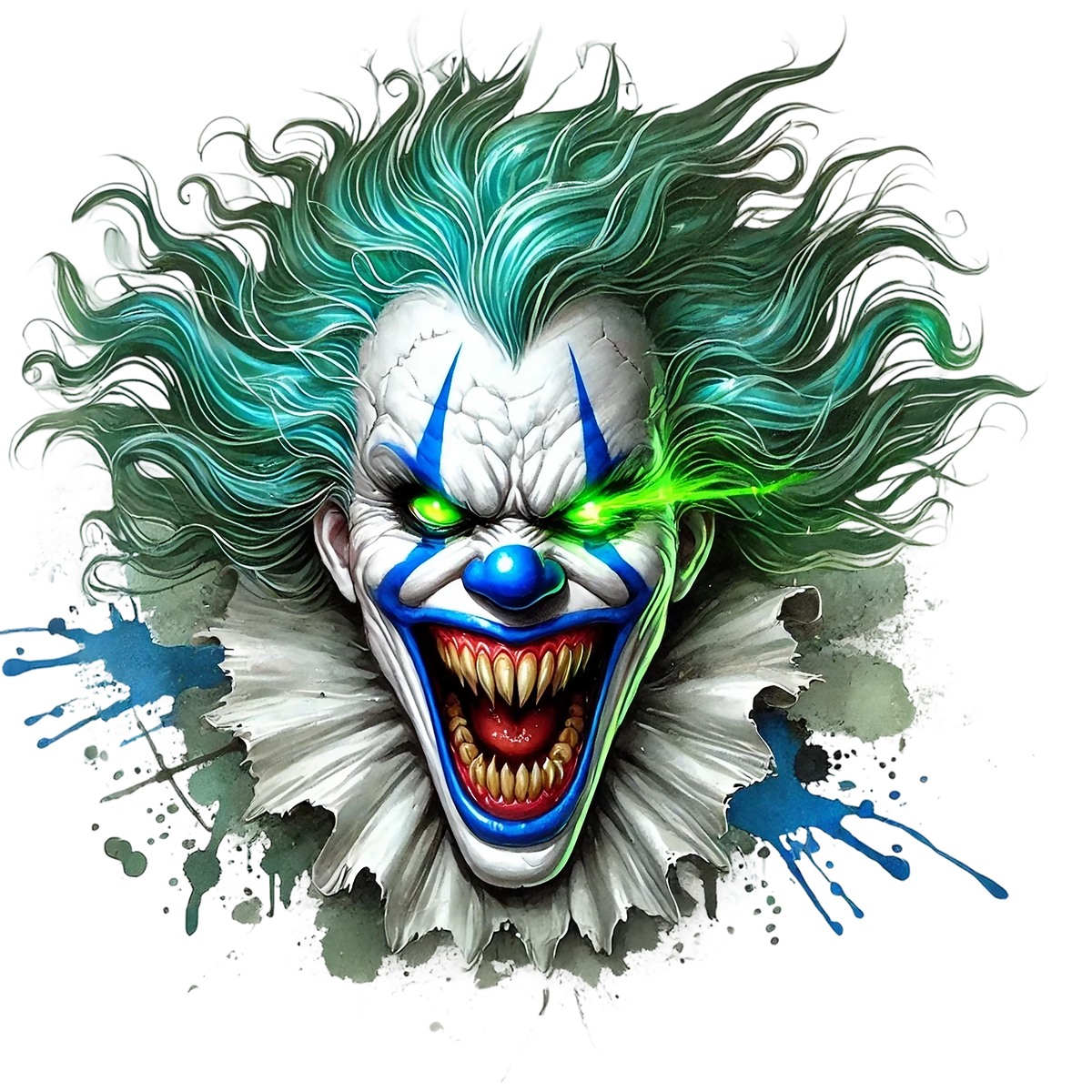 Psycho Clowns Heat Transfer