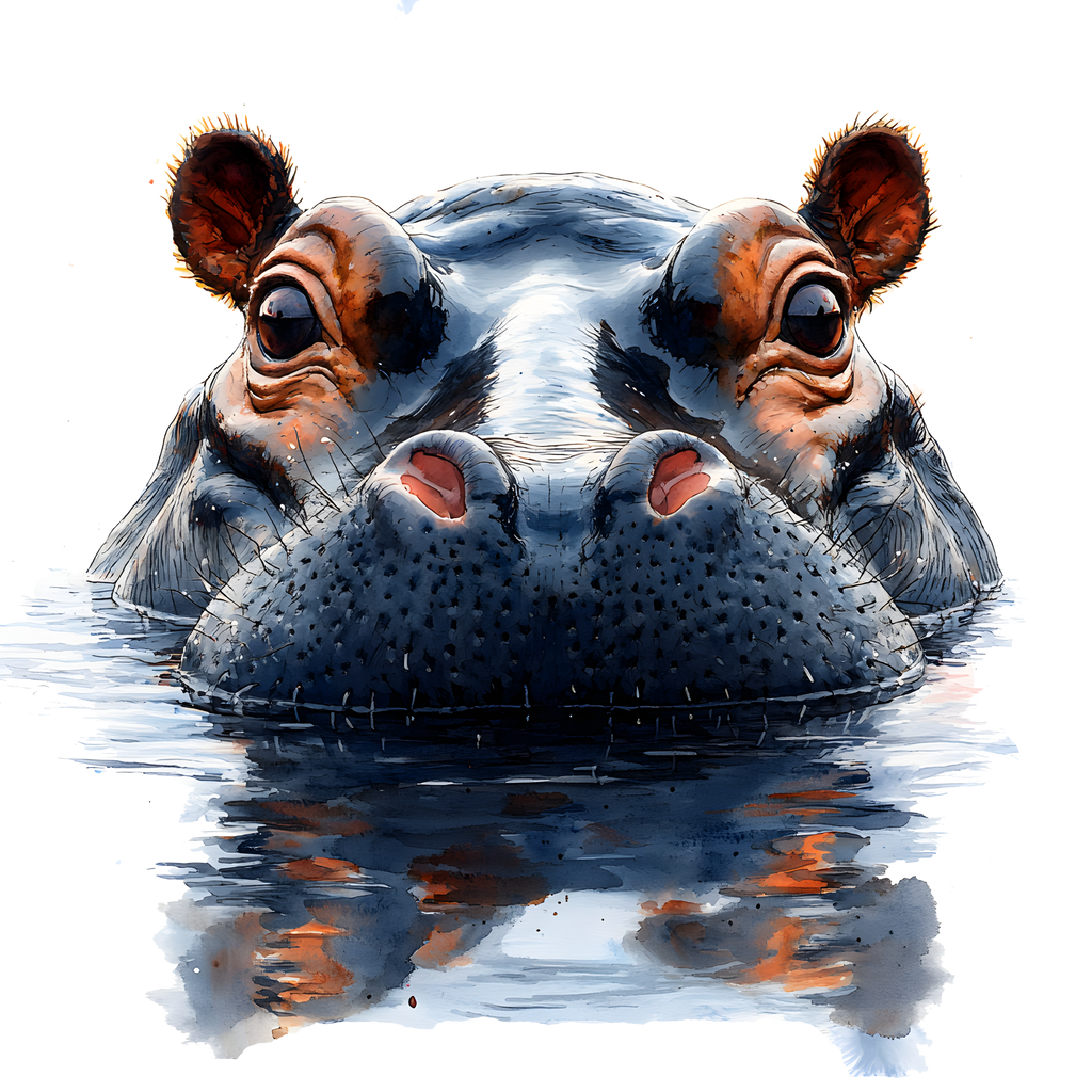 African Safari Animals Heat Transfer