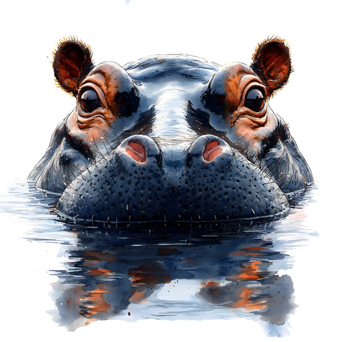 African Safari Animals Heat Transfer