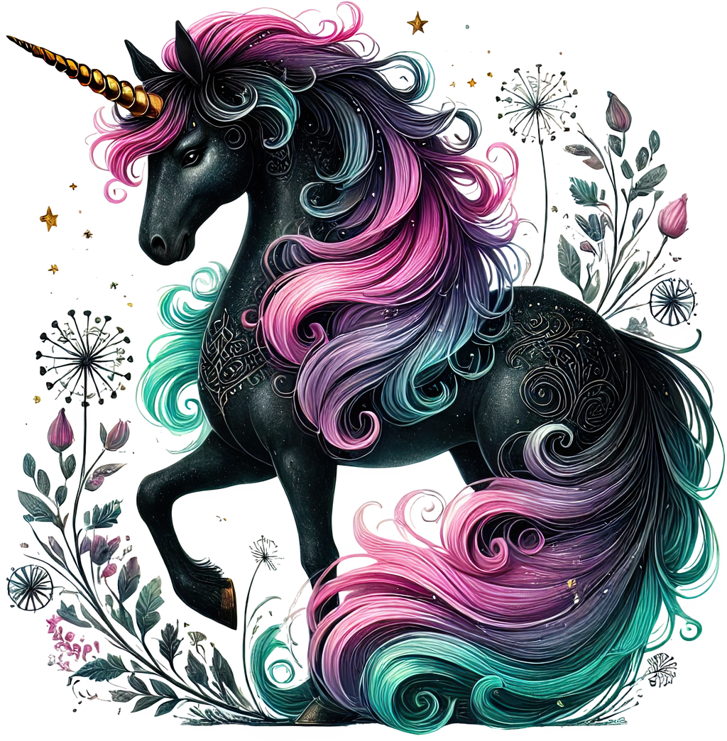 Black Unicorns Heat Transfer