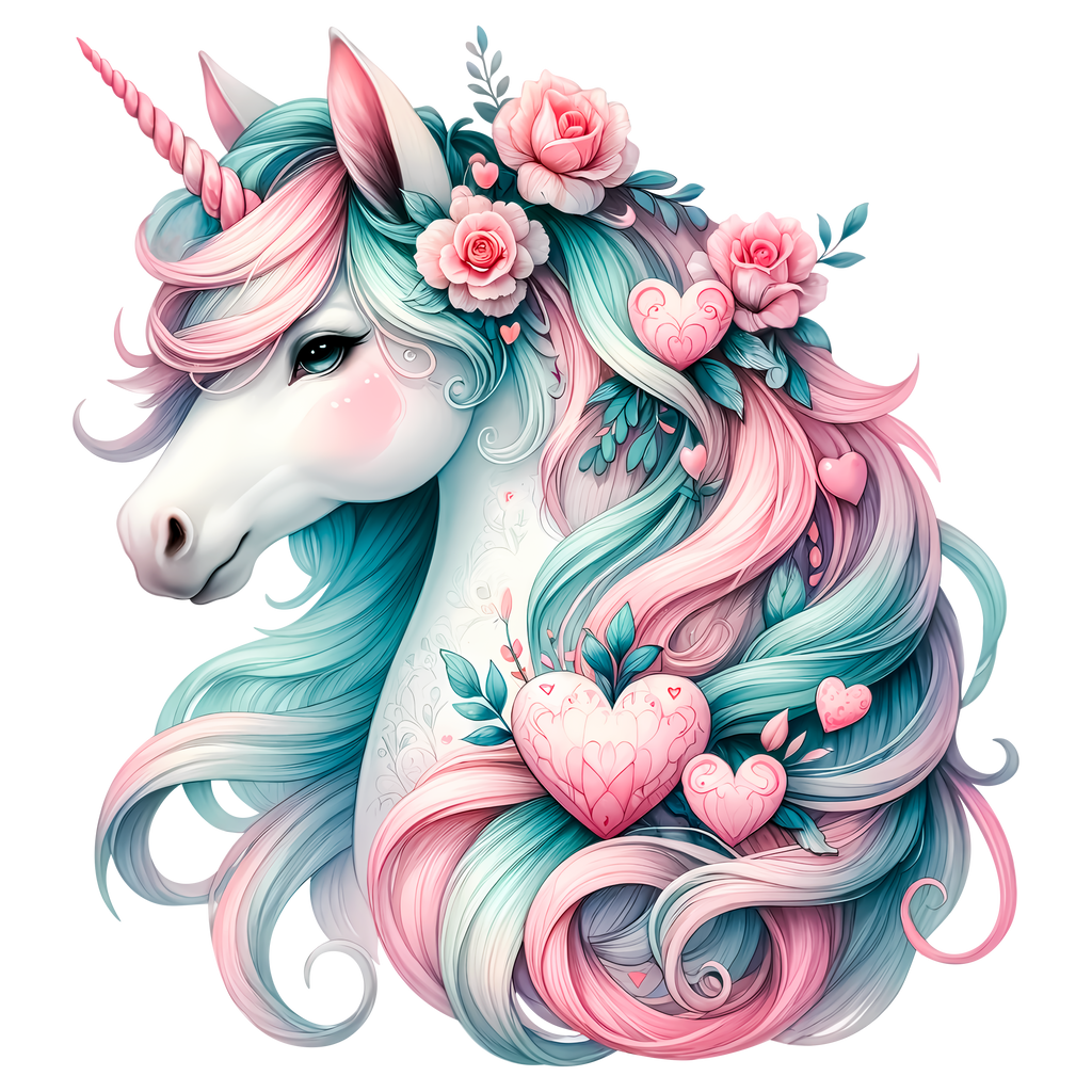 Unicorns and Hearts Heat Transfer