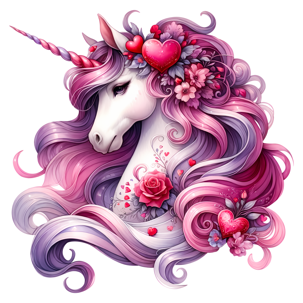 Unicorns and Hearts Heat Transfer