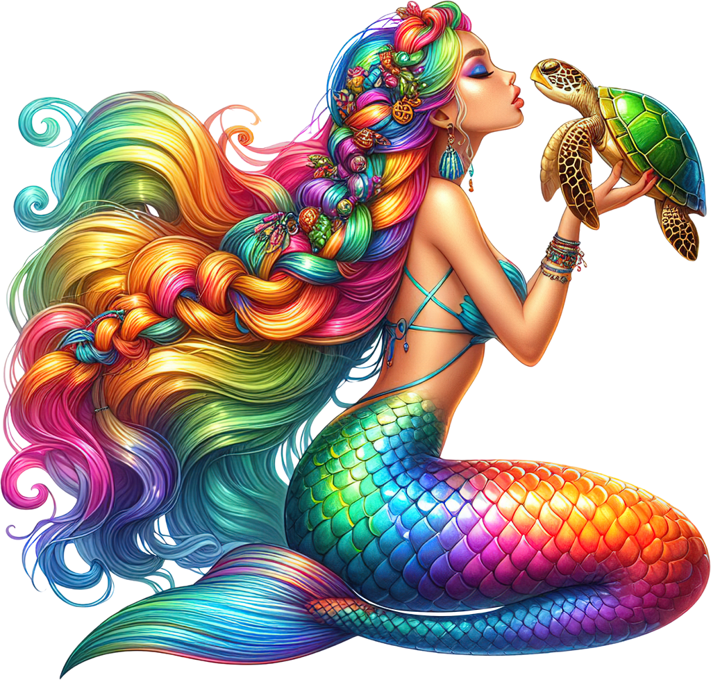 Beautiful Mermaids Heat Transfer