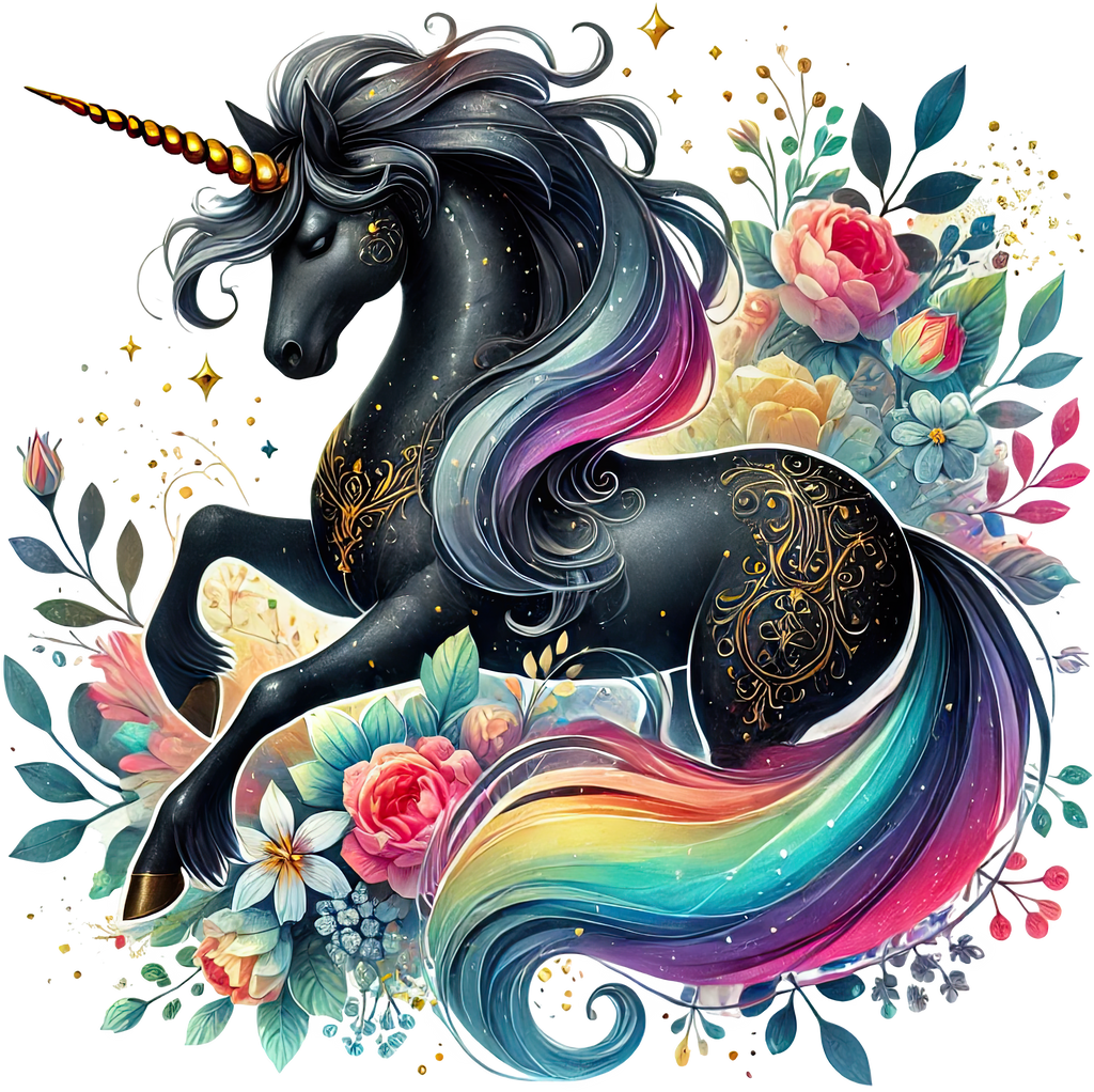 Black Unicorns Heat Transfer