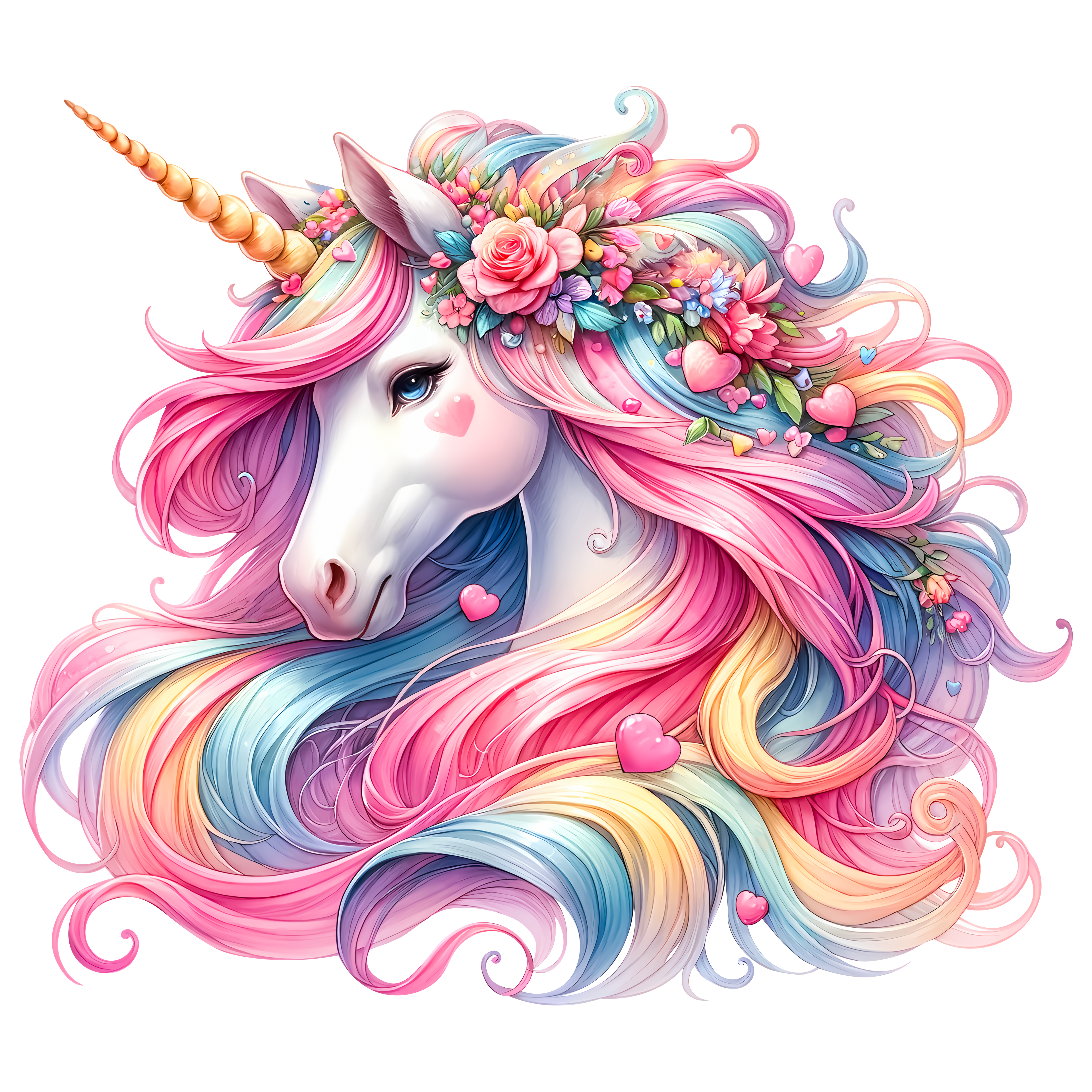 Unicorns and Hearts Heat Transfer