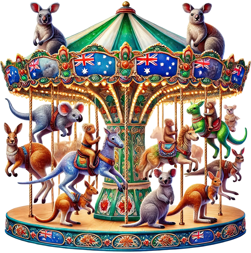 Animal Carousels Heat Transfer