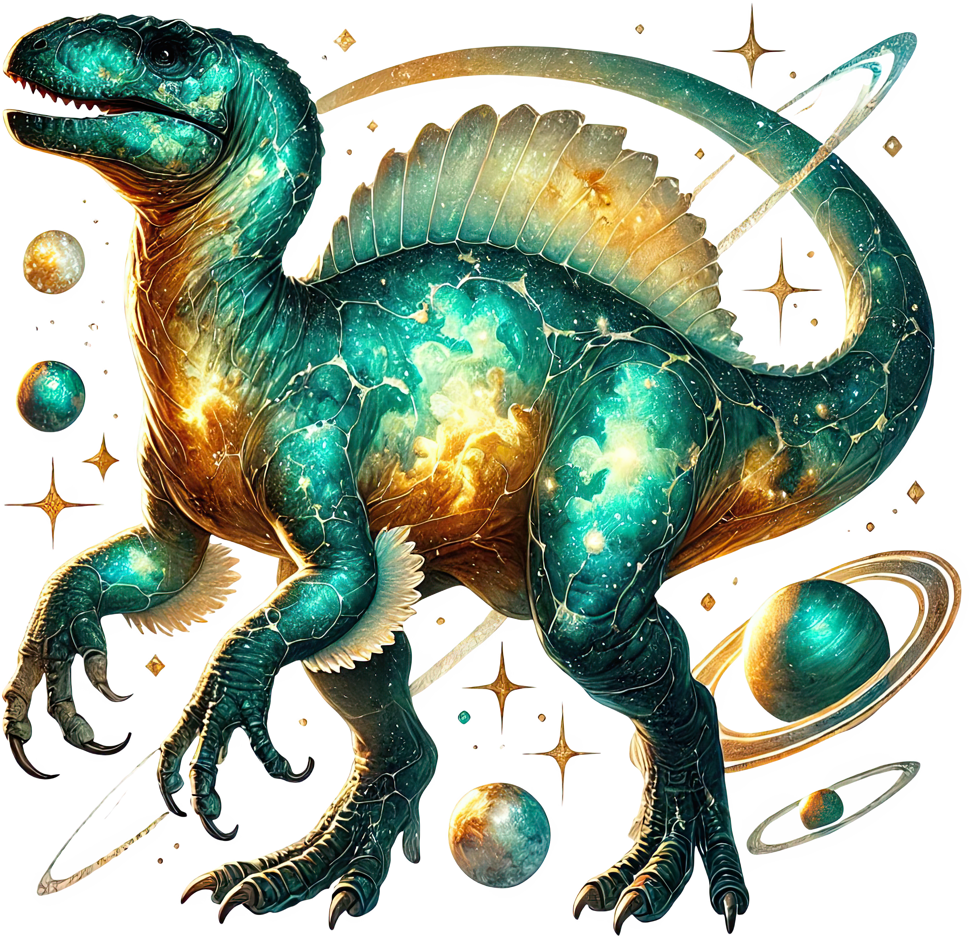 Cosmic Dinosaurs Heat Transfer