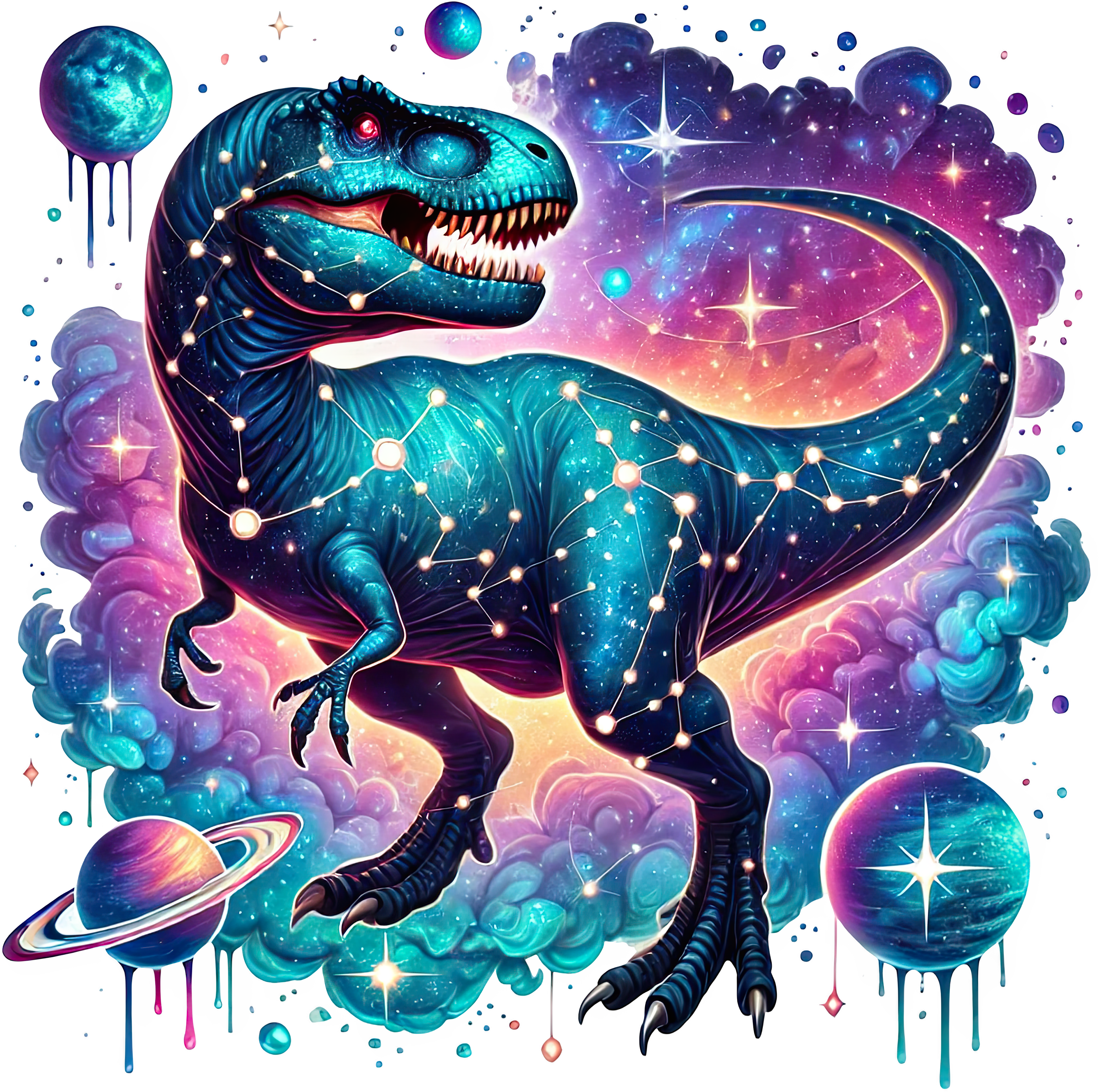 Cosmic Dinosaurs Heat Transfer