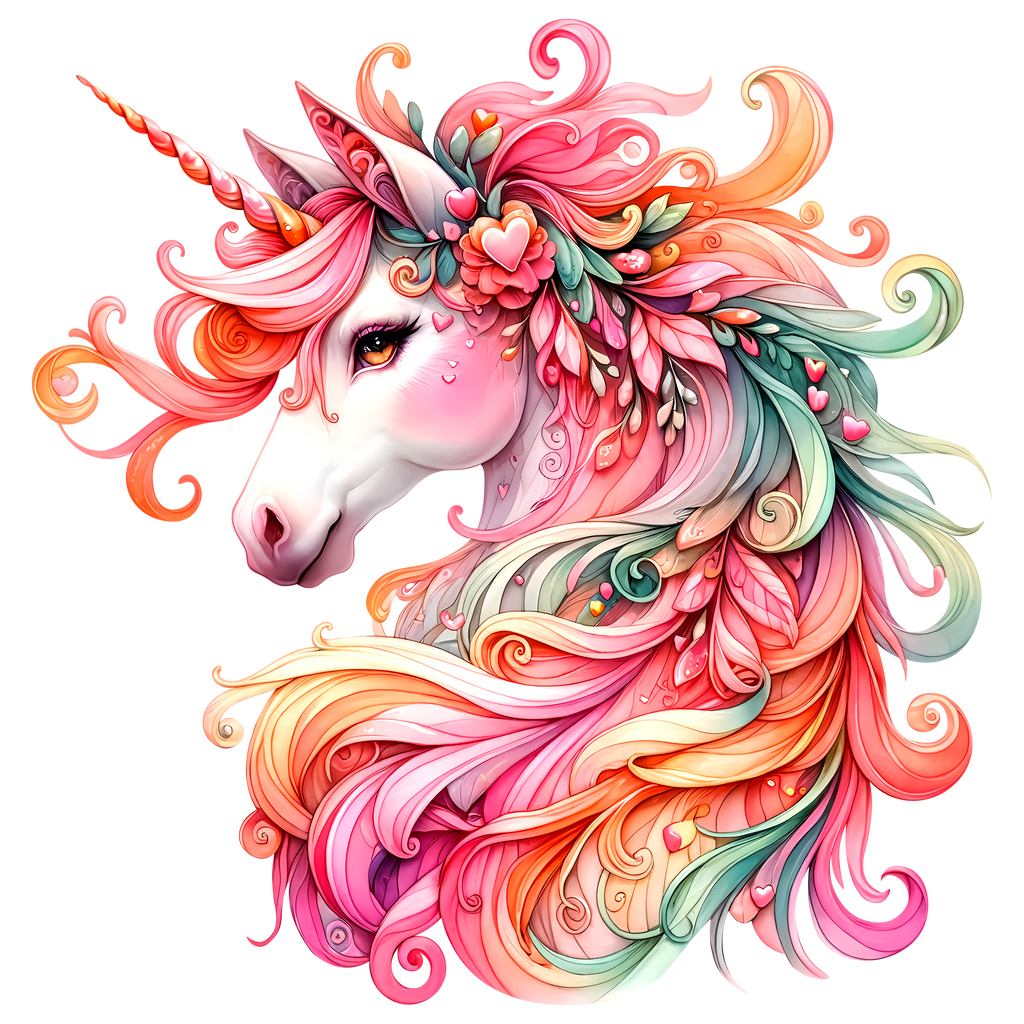Unicorns and Hearts Heat Transfer