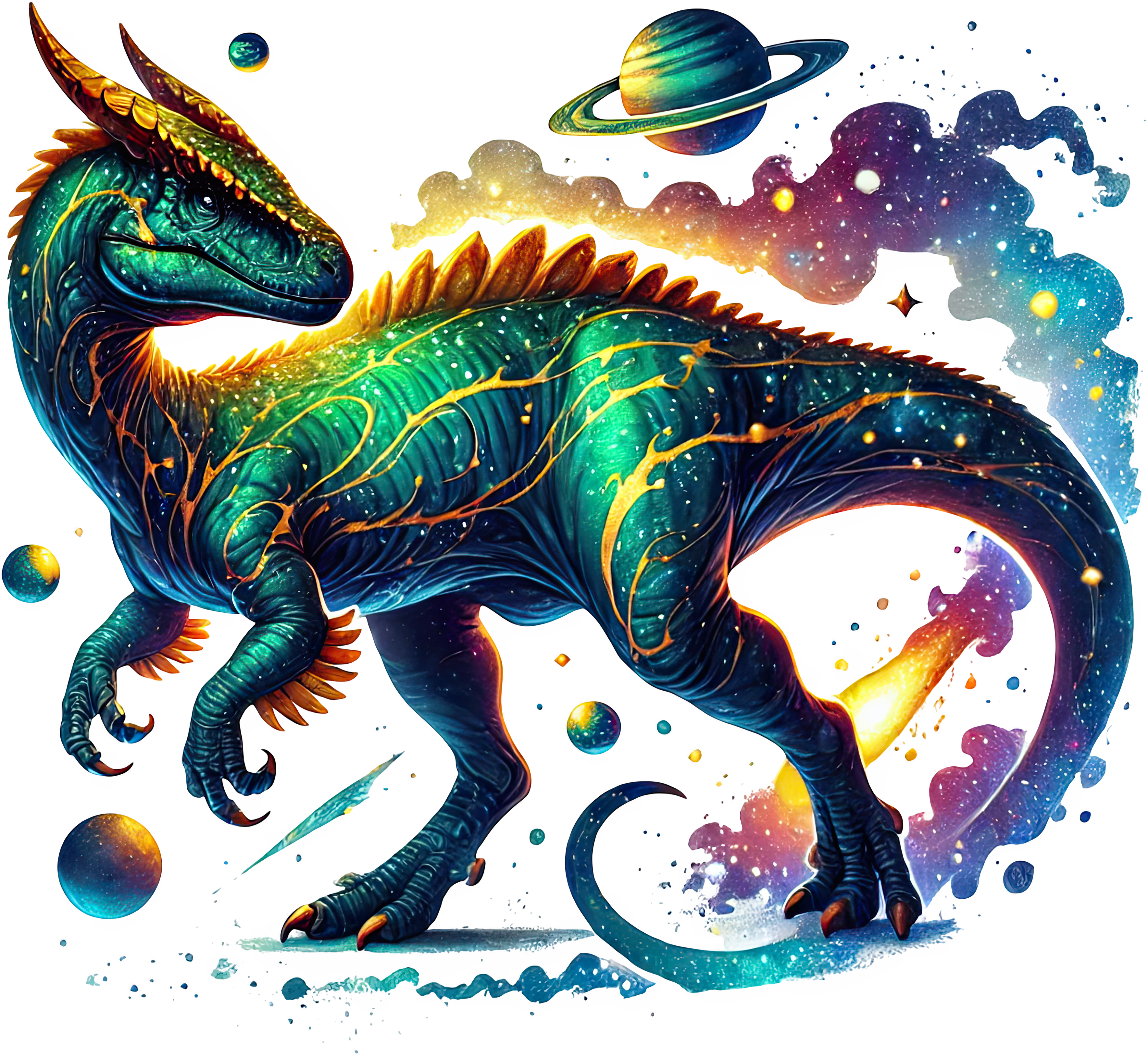 Cosmic Dinosaurs Heat Transfer