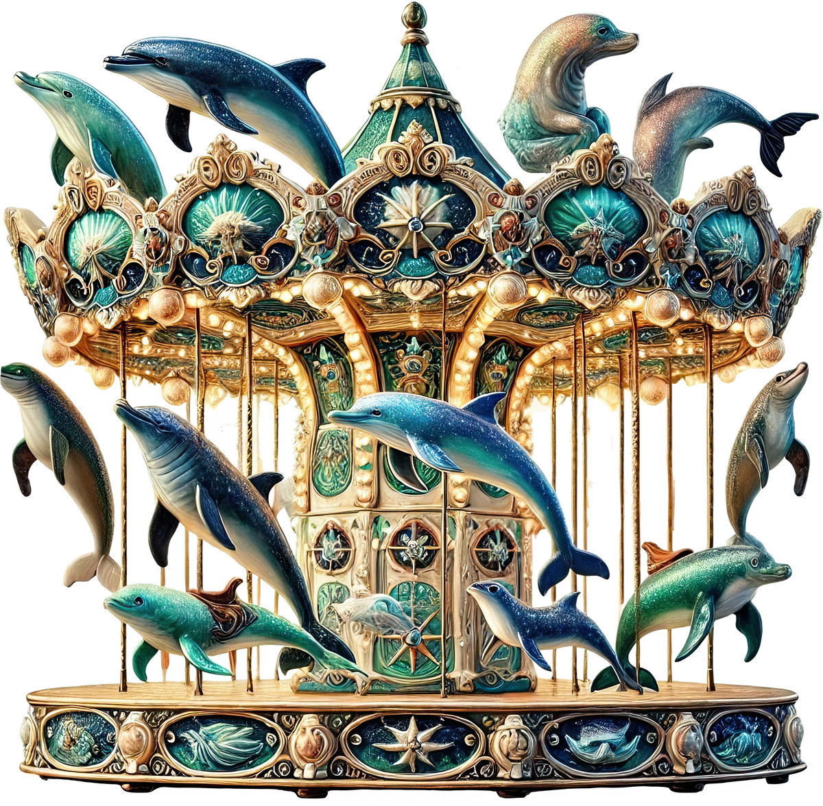 Animal Carousels Heat Transfer