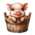 Cute Pigs Heat Transfer