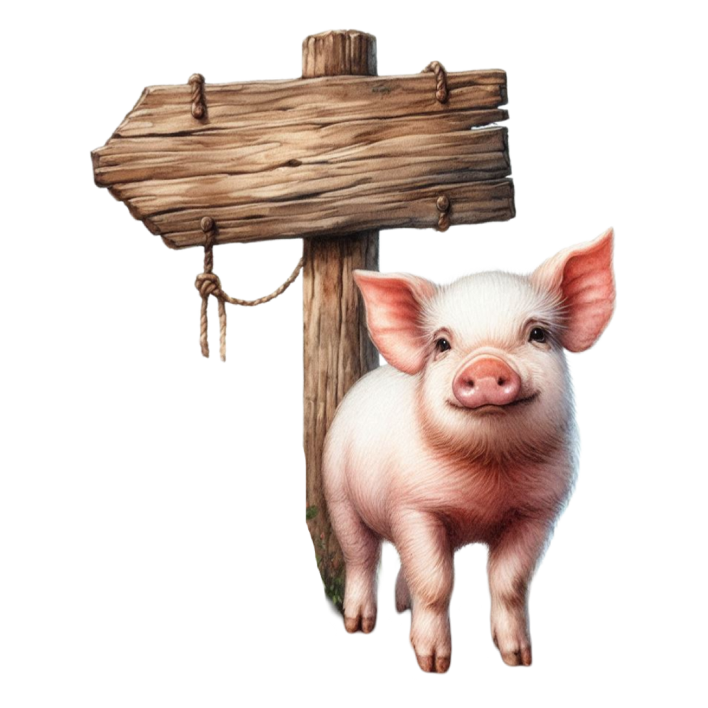 Cute Pigs Heat Transfer