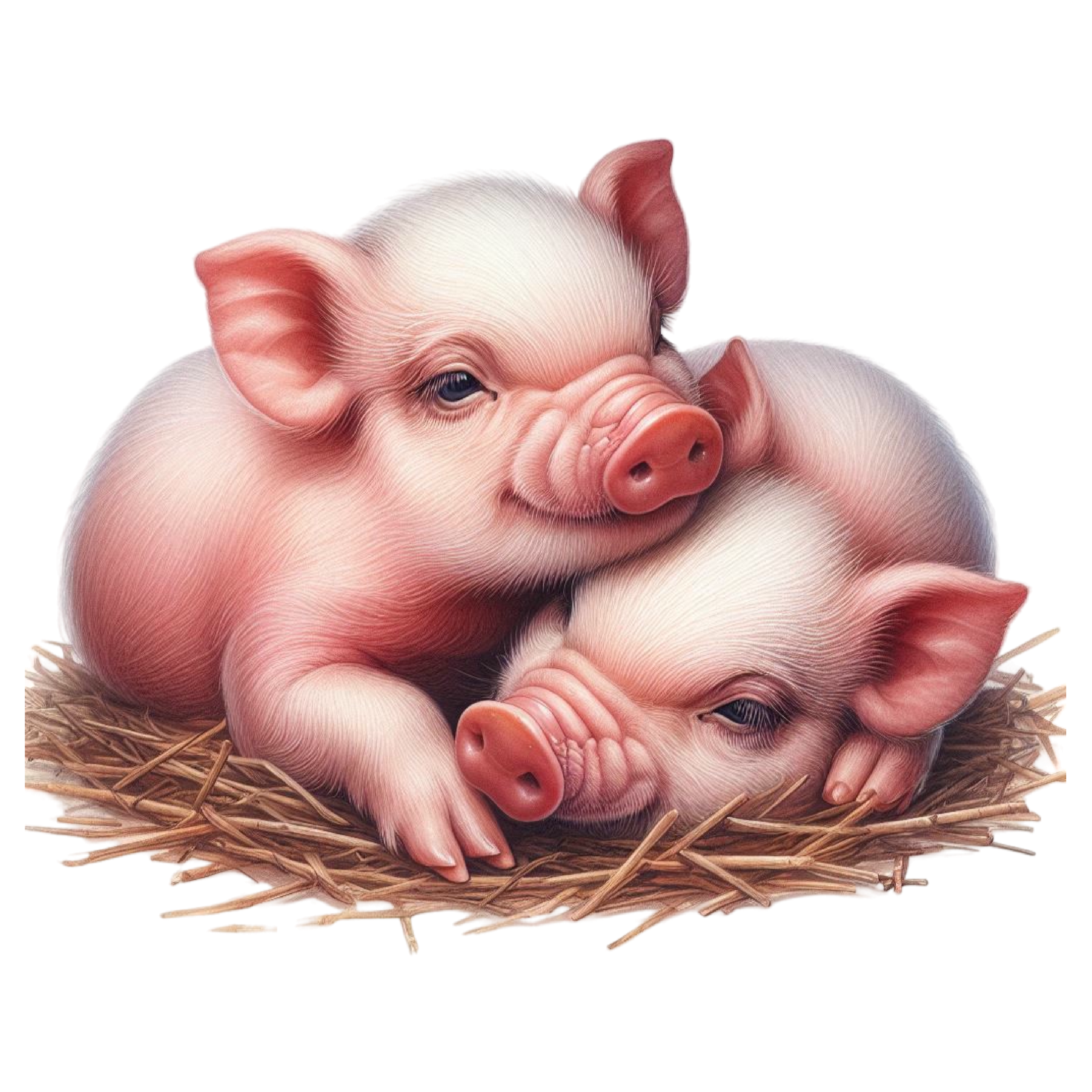 Cute Pigs Heat Transfer