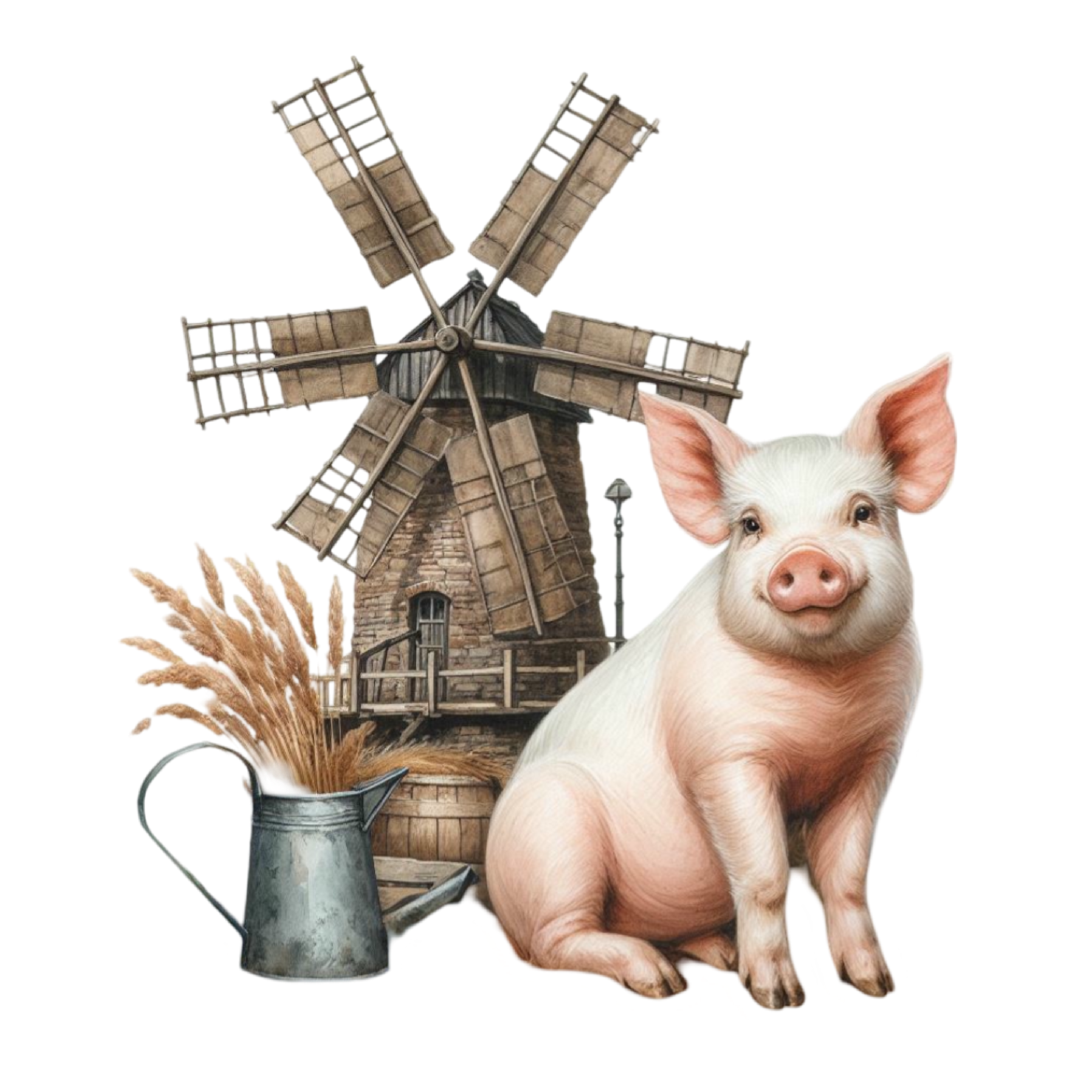 Cute Pigs Heat Transfer