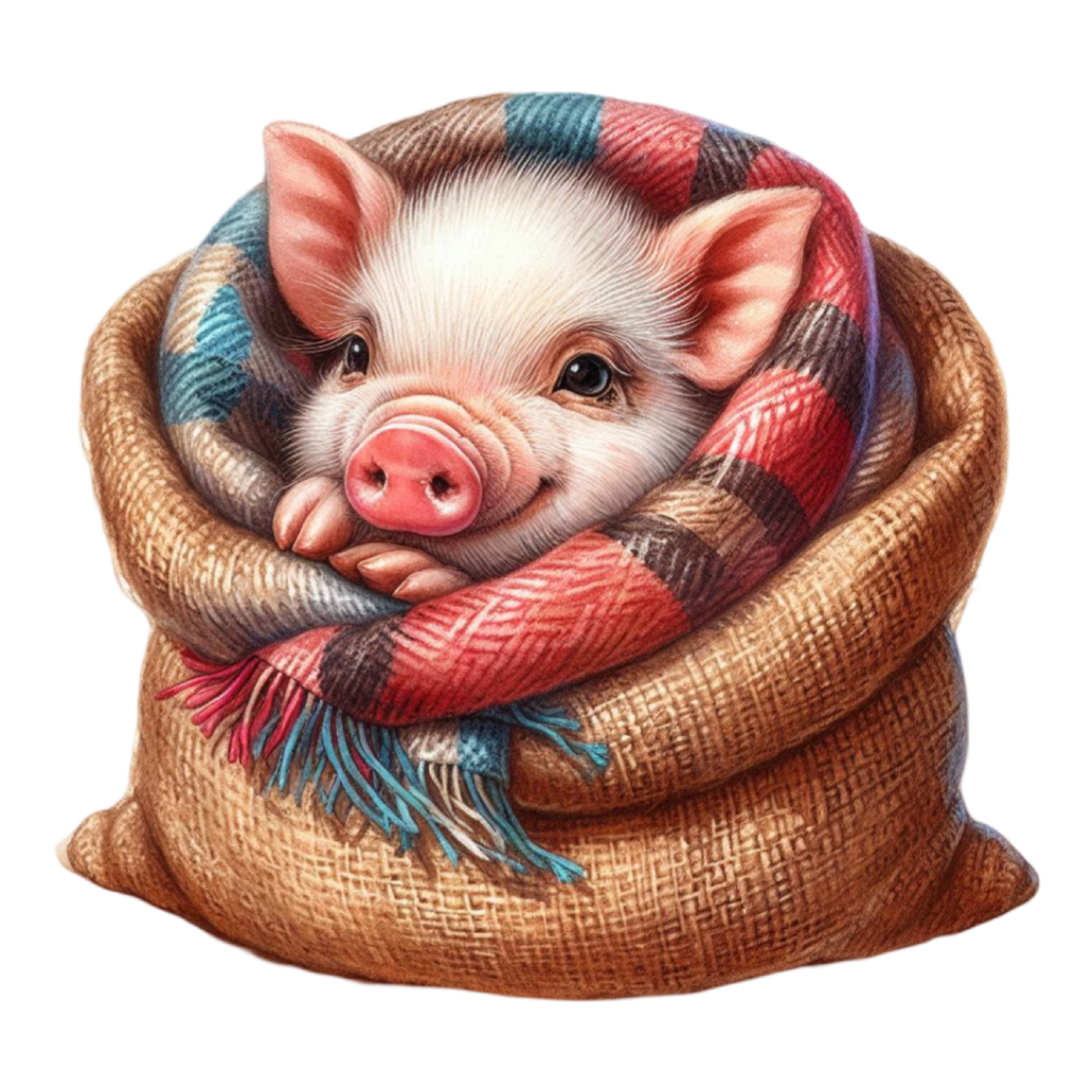 Cute Pigs Heat Transfer