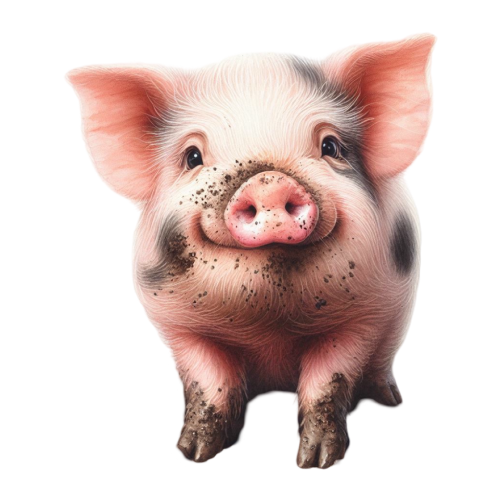 Cute Pigs Heat Transfer