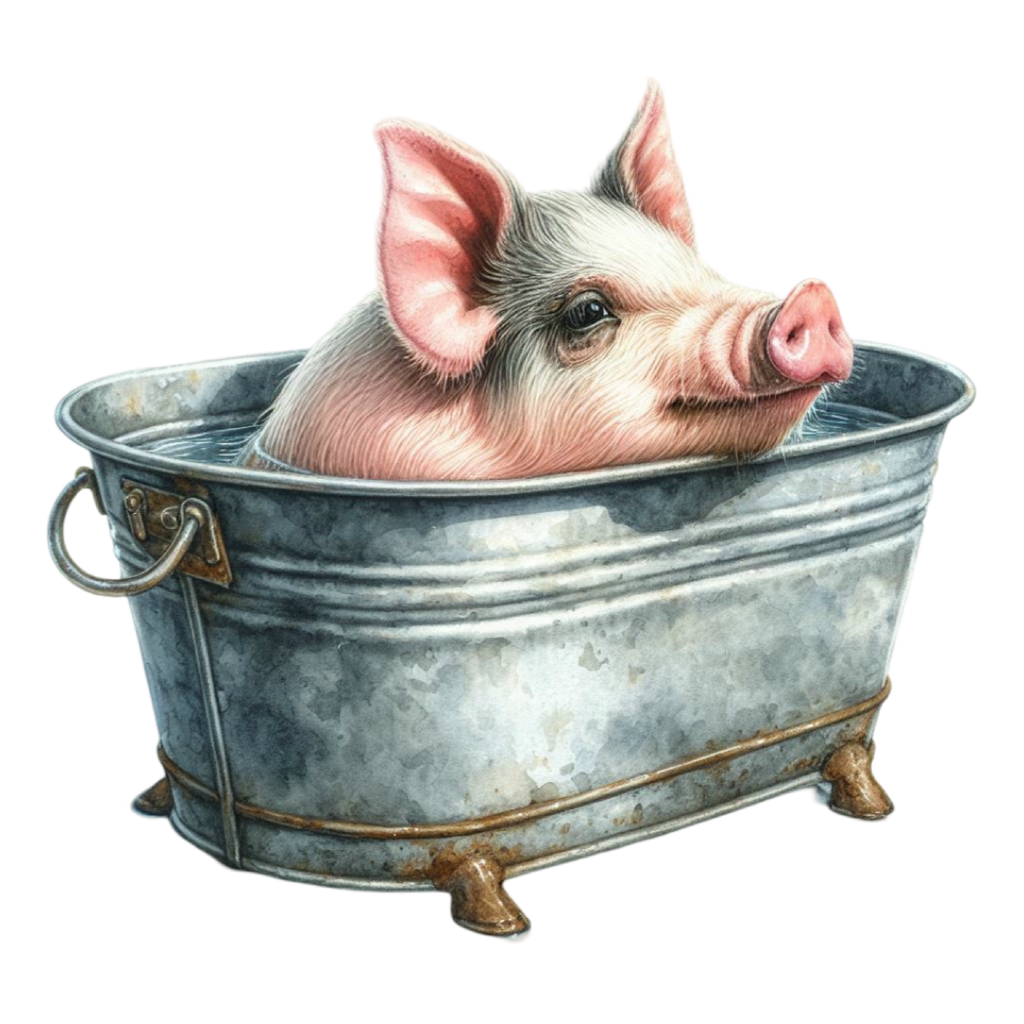 Cute Pigs Heat Transfer