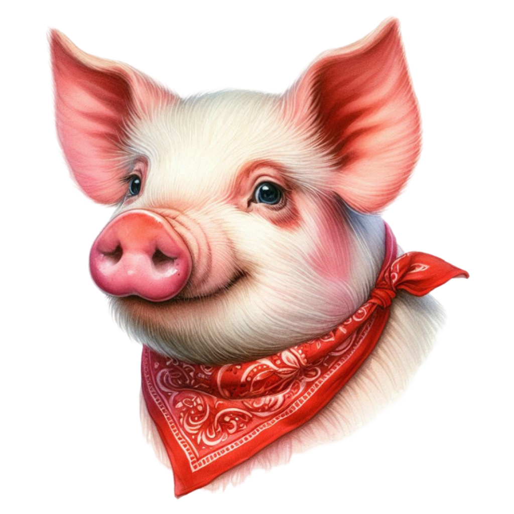Cute Pigs Heat Transfer