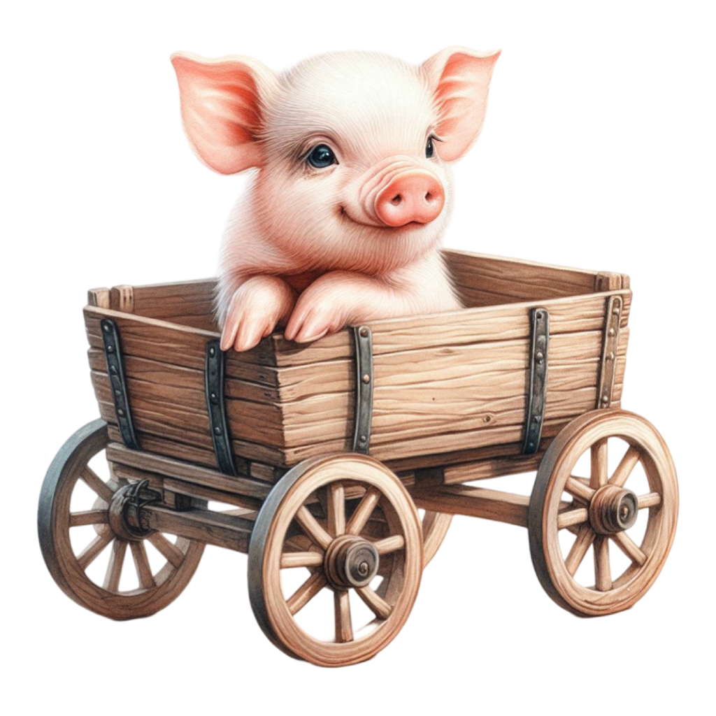 Cute Pigs Heat Transfer