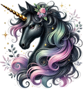 Black Unicorns Heat Transfer