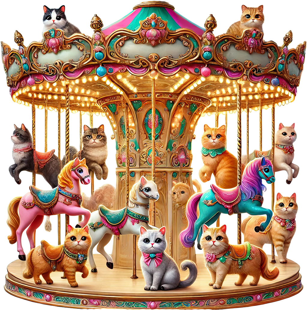 Animal Carousels Heat Transfer