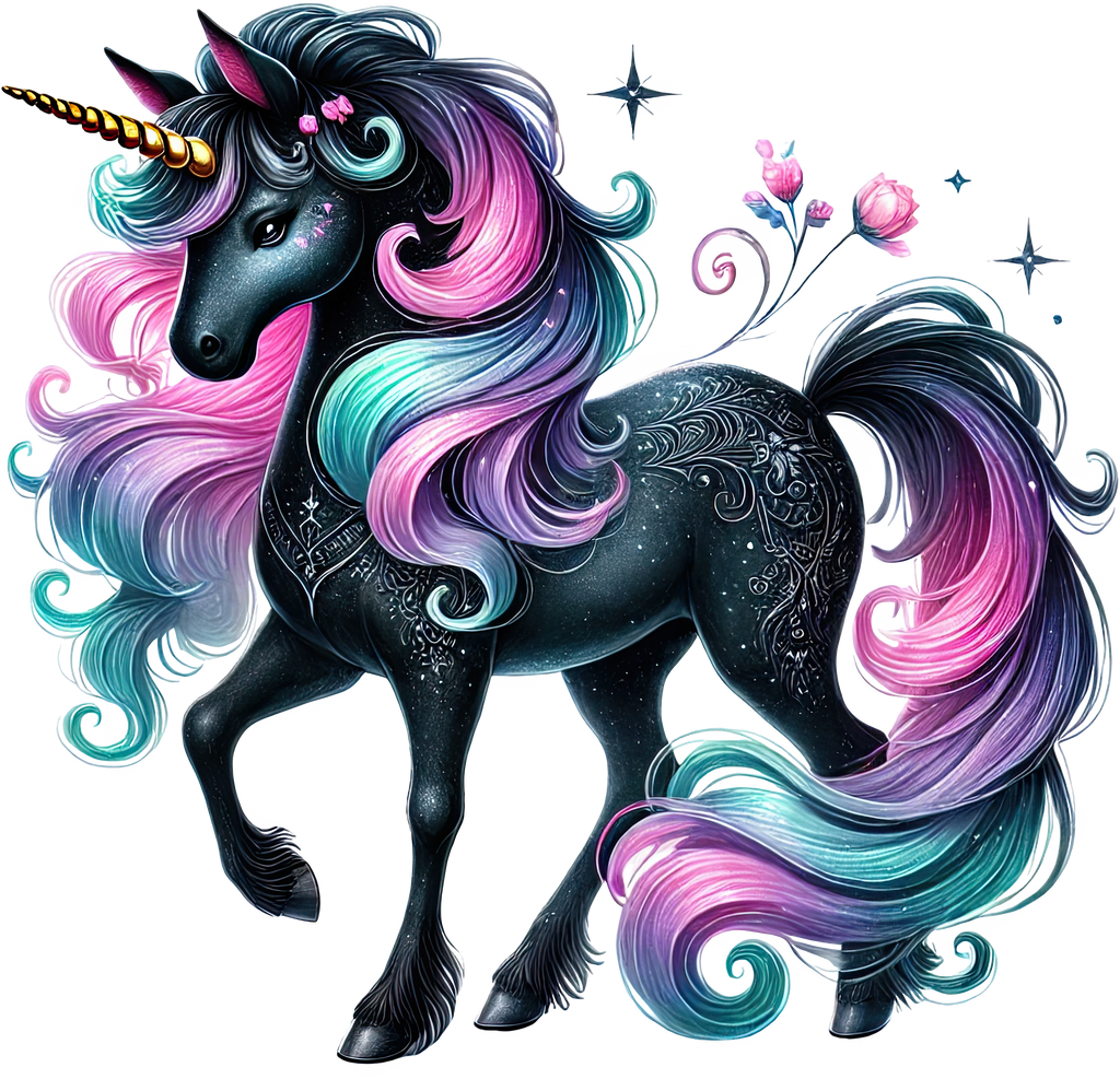 Black Unicorns Heat Transfer