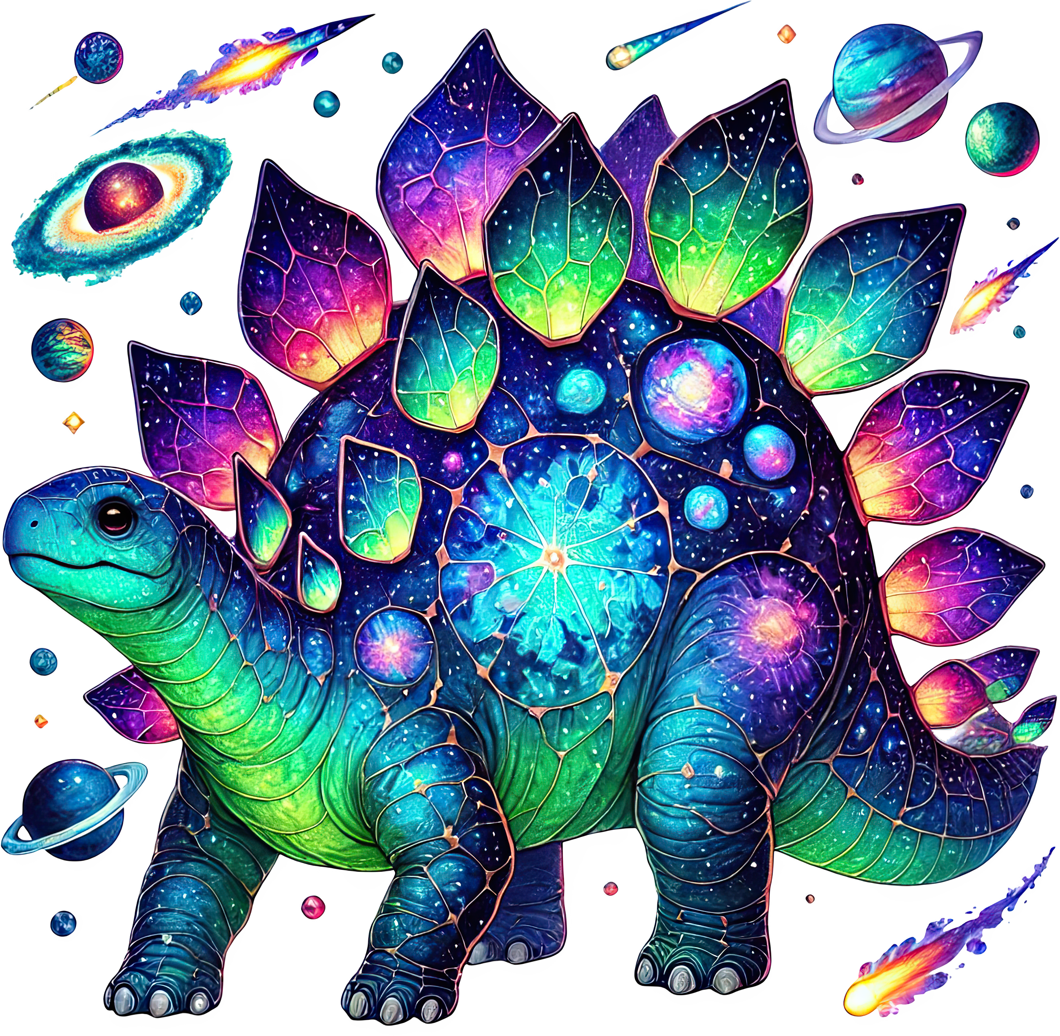 Cosmic Dinosaurs Heat Transfer