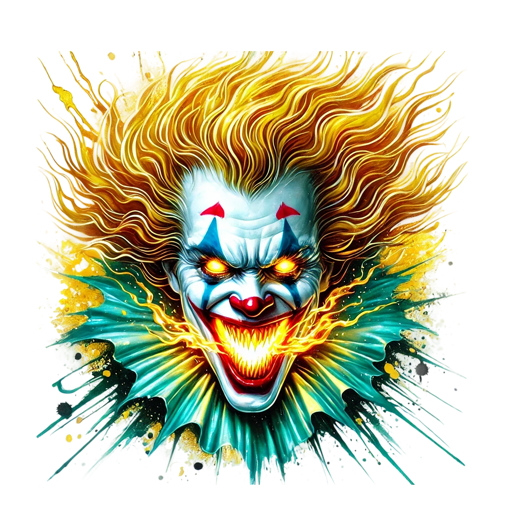 Psycho Clowns Heat Transfer