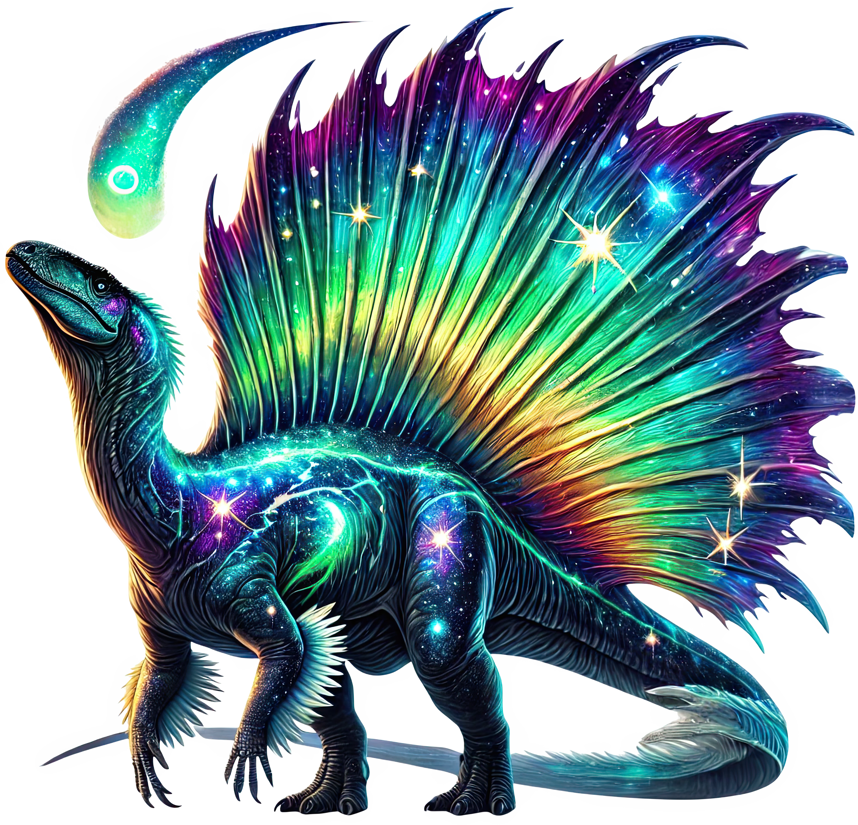 Cosmic Dinosaurs Heat Transfer